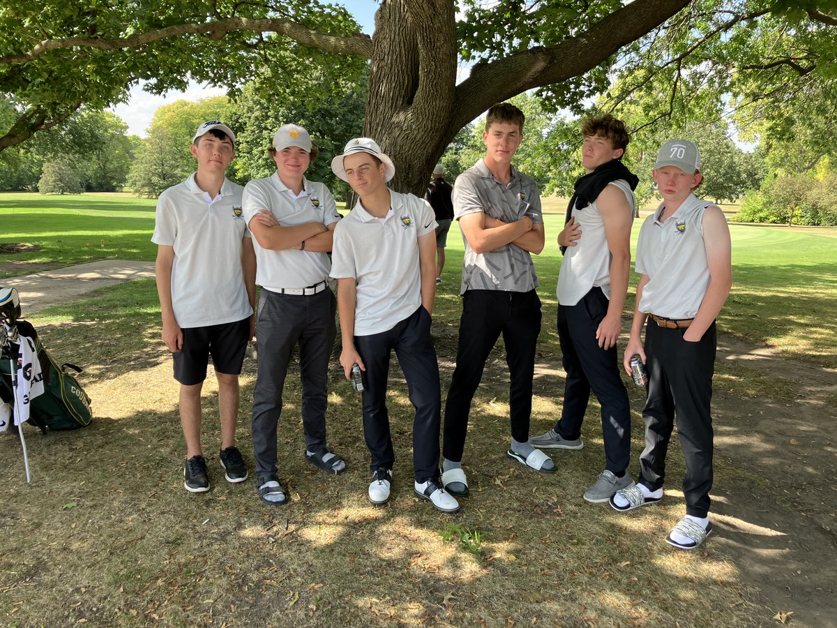 The team had their lowest round of the season today and maintained their position in the conference race. Trending in the right direction after today with one round to go. Can anyone say "Where's Waldo?"
