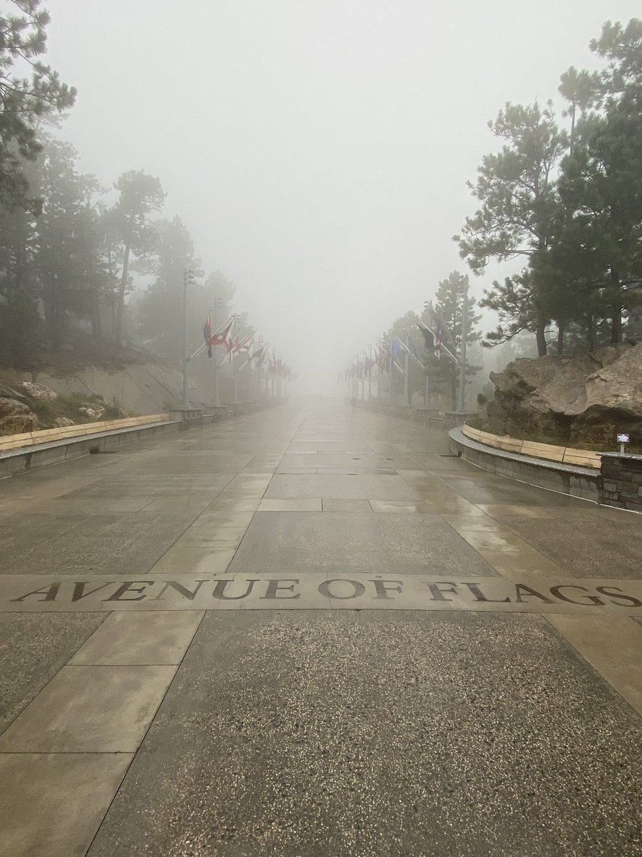 BuddyBisonTrips's tweet photo. Mount Rushmore (in heavy fog)
September 2023
#buddybison https://t.co/DQPbOvBT6N