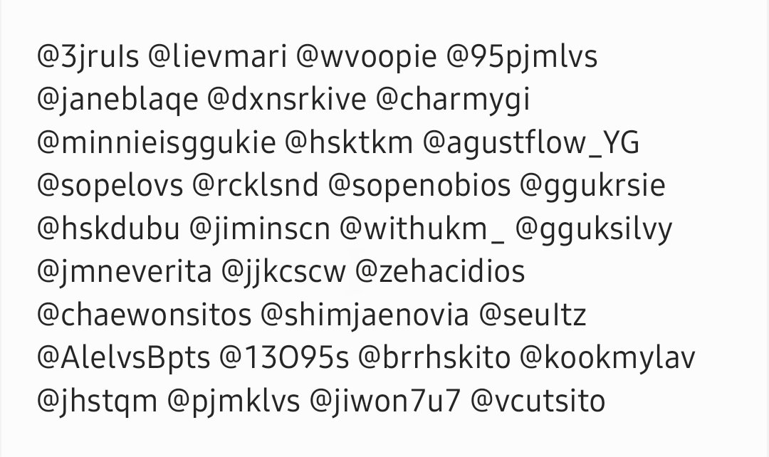 allfor3J's tweet photo. — queríamos actualizar la lista de menciones, así que si no están o cambiaron de @ y les gustaría que los mencionemos en nuestras próximas dinámicas, dejen su user por aquí !! 🤍 https://t.co/SWhJa75Dfz