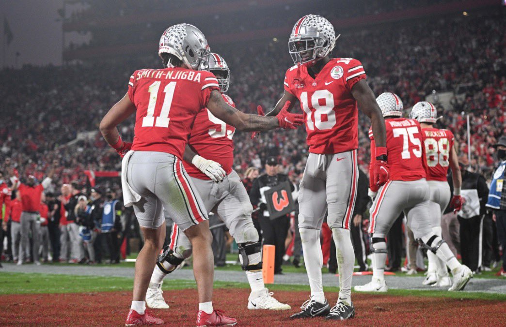 JohnnyMerimee's tweet image. Proud to receive a PWO offer from @OhioStateFB ‼️‼️ - it’s early in the process and I’m excited to have the opportunity to play CFB, but we need to WIN… first. #GoBucks