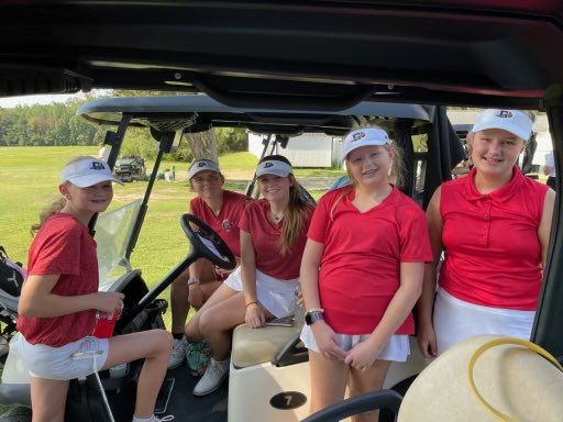 GilbertWGolf's tweet image. Another W at home!! The Lady Indians claim victory over North Augusta at the Ponderosa and improve to 5-2 (2-0).

Olivia Pitillo - 47 
Natalie Berry - 53
Grace McGlocklin - 58
Georgia Harmon - 68
Total: 226 

#ChiefMentality