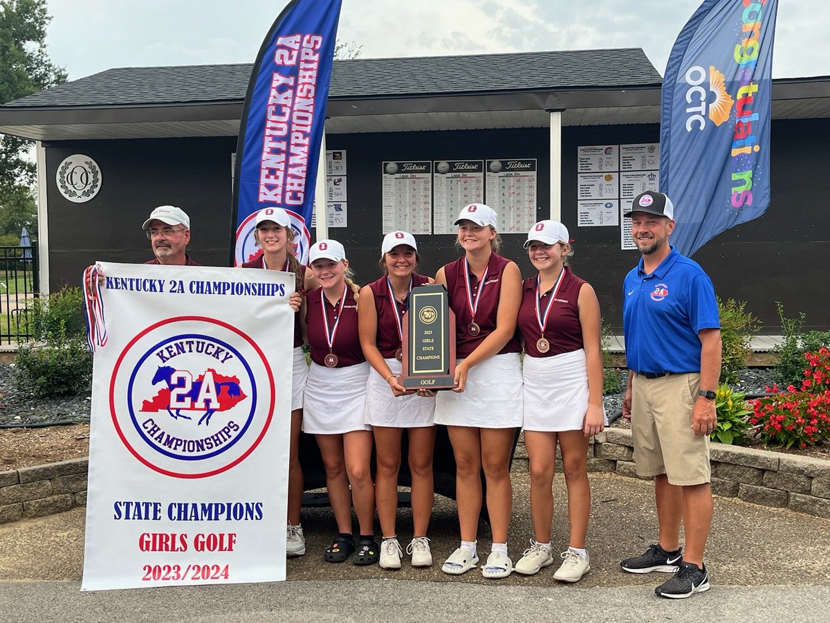 Owen County Lady Rebels Golf Team, 2A State Champions. Super proud of these girls!
<a href="/Rebels_Nation/">REBELS NATION ™</a>