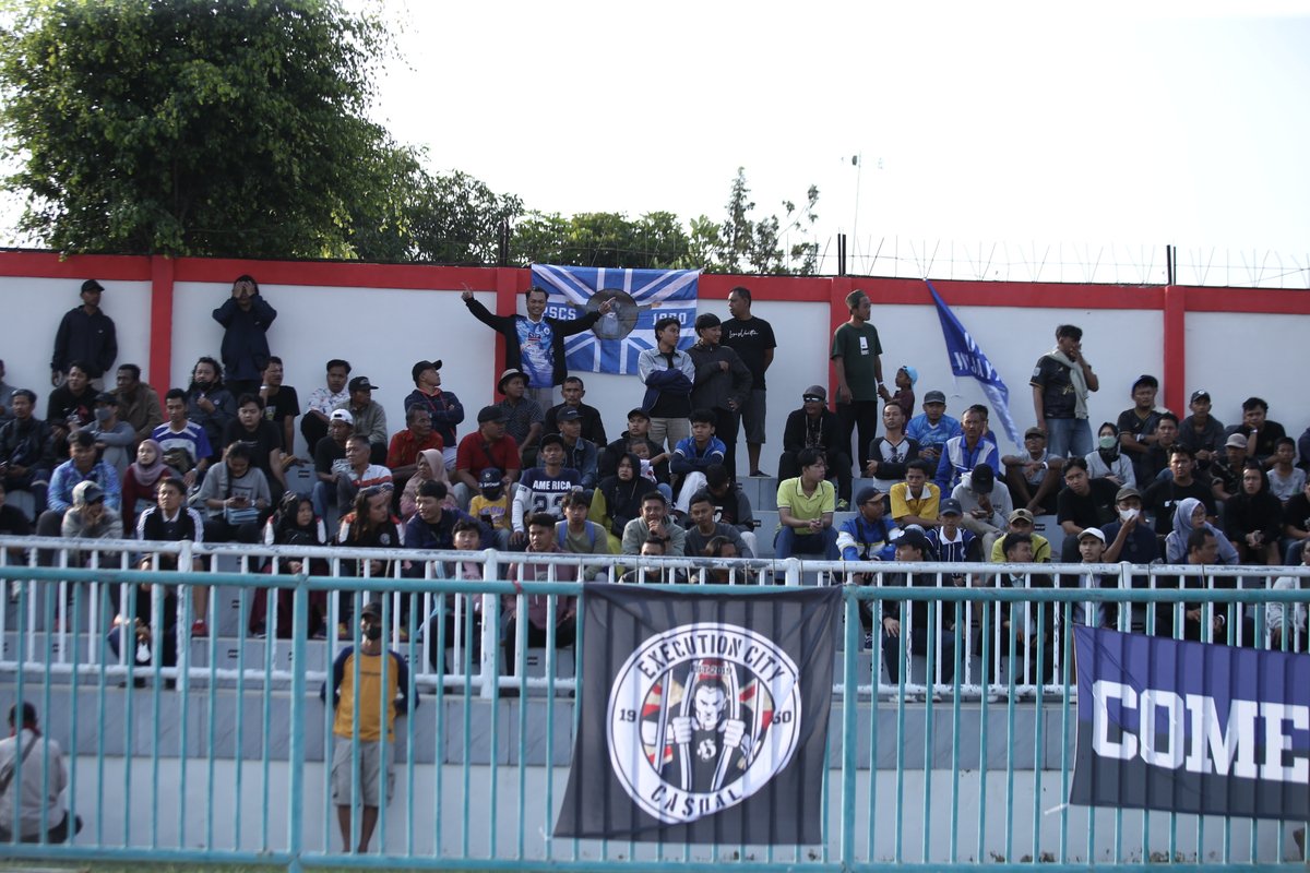 TNH1950's tweet photo. PSCS Cilacap vs DELTRAS Sidoarjo (11/9/23)
#thenorthhell https://t.co/zFa1ig9Gdn