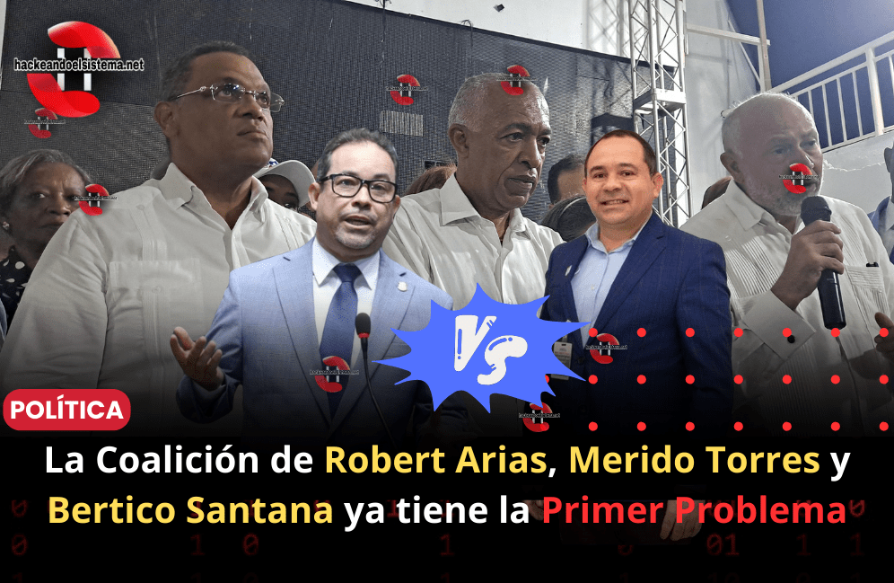 SenaSistema's tweet photo. La Coalición de #RobertArias, #MeridoTorres y #BerticoSantana ya tiene la primer problema

https://t.co/zS7nHWONY3

#SantoDomingoEste #RepublicaDominicana #PRM https://t.co/ZDzUsSfYfh