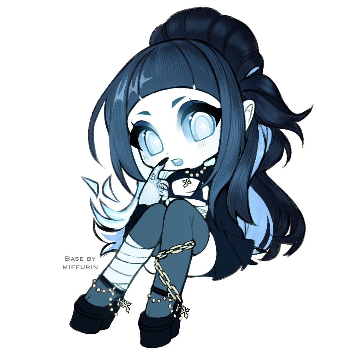 SINOXIIA's tweet photo. New oc for funsies she a ghost in celebration of fall 👻
Base by @/miffurin https://t.co/j1rMdl6ZUV