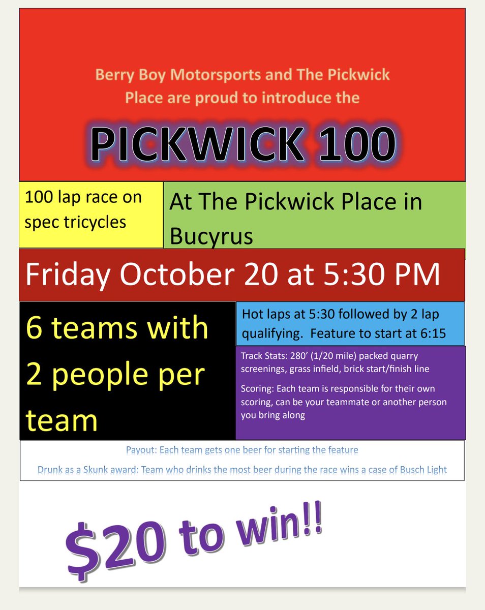 Berry Boy Motorsports tweet media