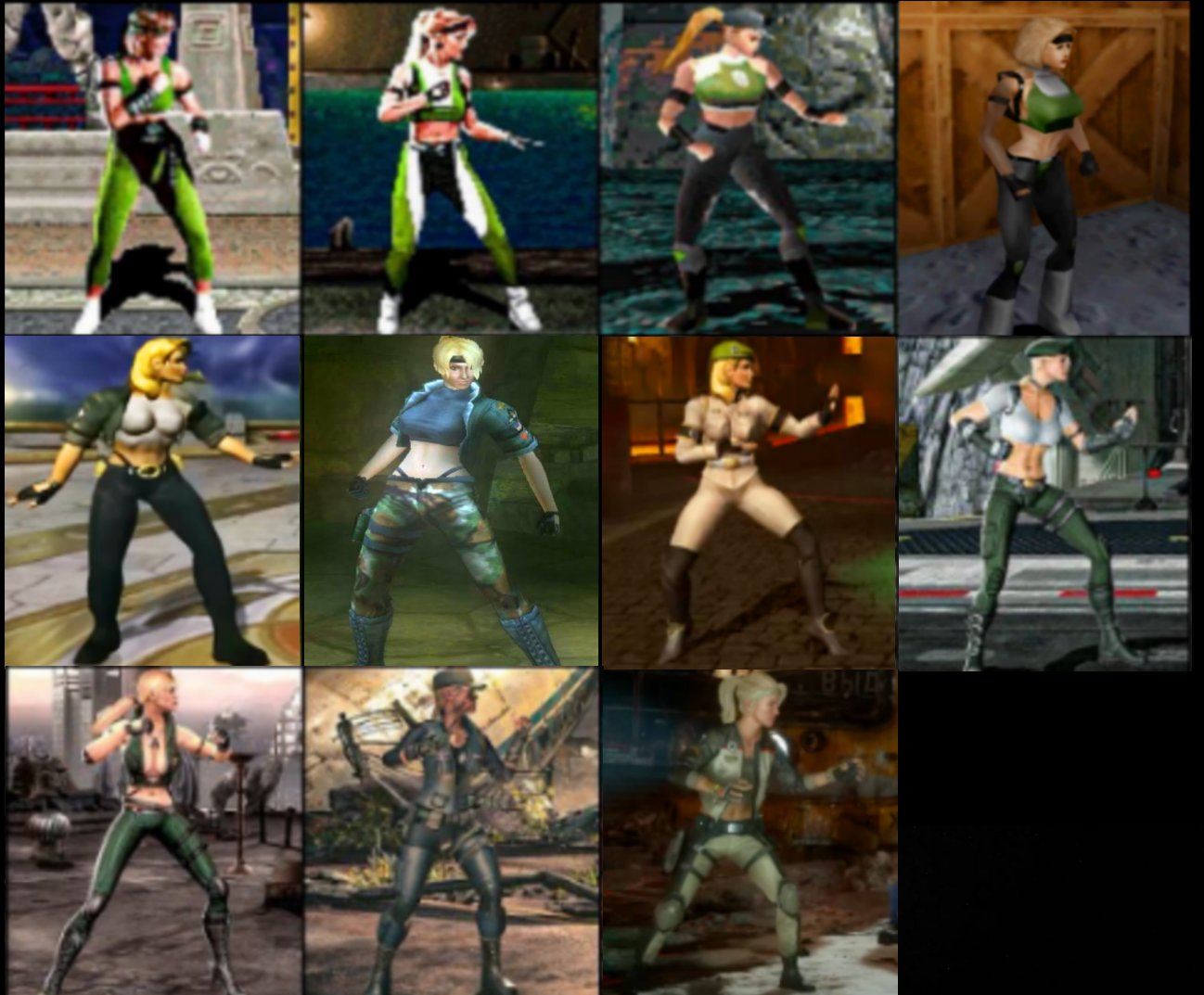 Evolution of Kano from Mortal Kombat (1992-2019) 