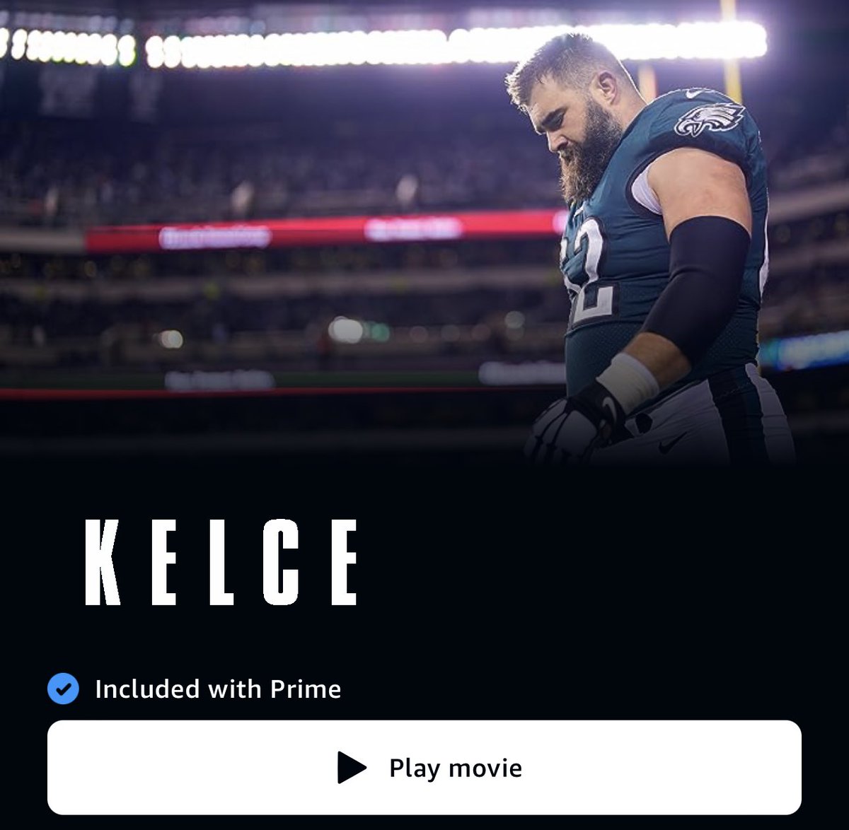 Jason Kelce’s new documentary, “KELCE”, is now available to stream on Prime Video.