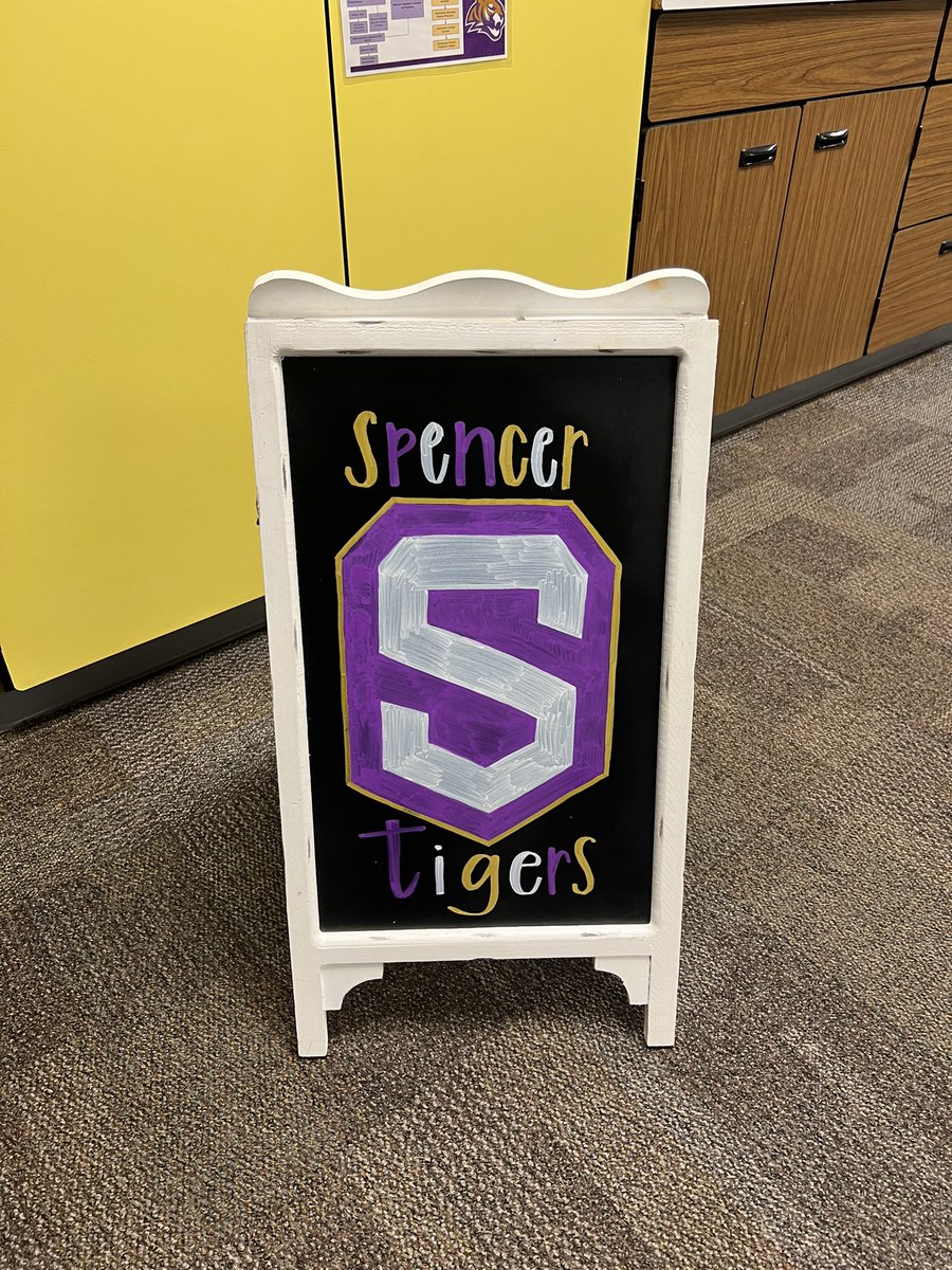 How cool is this sign?!? Go Tigers