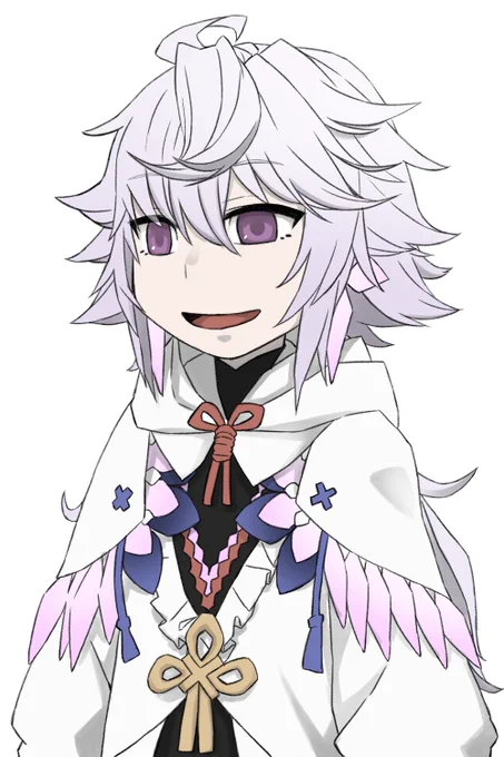 マーリンに表情差分?ないよ感情薄そうだし#マーリン #FGO 