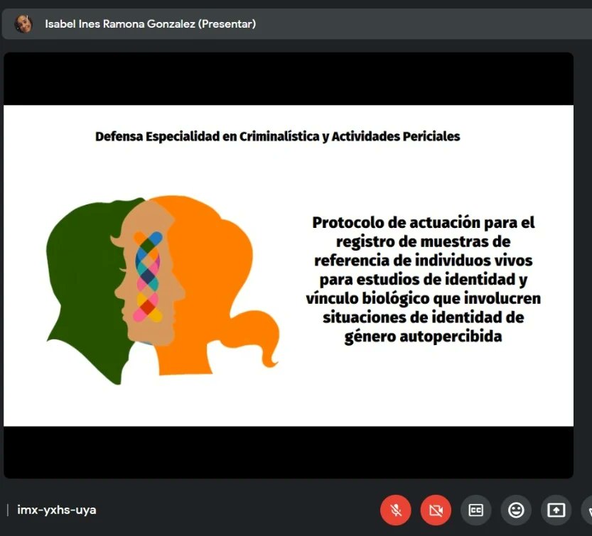 IxchelDeLaLuz's tweet photo. Comparto con mucha alegría que hoy se tituló la Especialista en Criminalística y Actividades Periciales Florentyna Bustos en la Universidad Nacional de Córdoba, Argentina. La primera tesis que dirijo ¡y ella lo hizo estupendamente bien! #JornadasSLAGF 💜 🧬 #DistractinglySexy https://t.co/RLgsIxhmsI