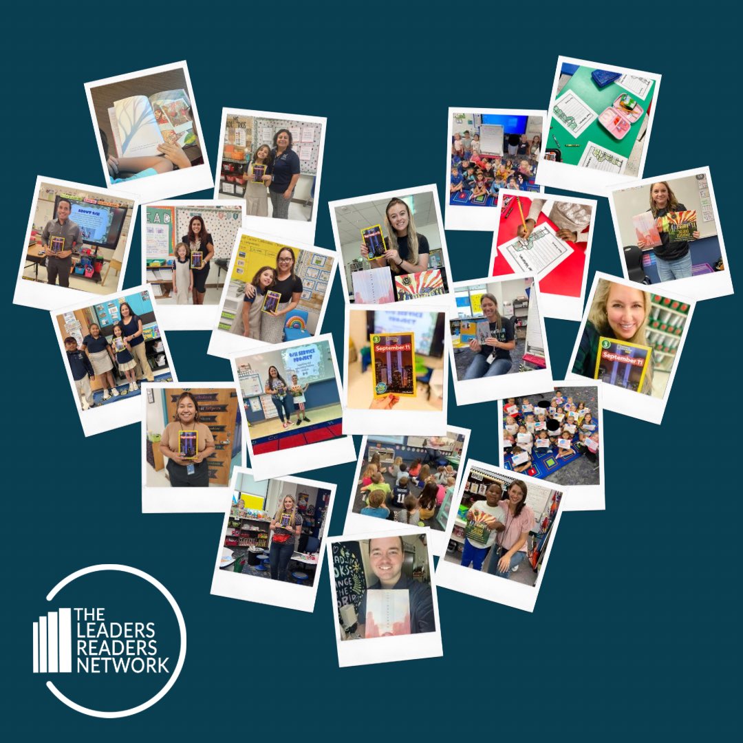 leadersreadersn's tweet photo. Together, we served on 9/11 with educators and students across Texas and select cities in the US. Thank you to all who inspired students to make a difference on this day of service. #911NeverForget #YouthServe @YouthService @FirstBook https://t.co/ftwiHUftYS