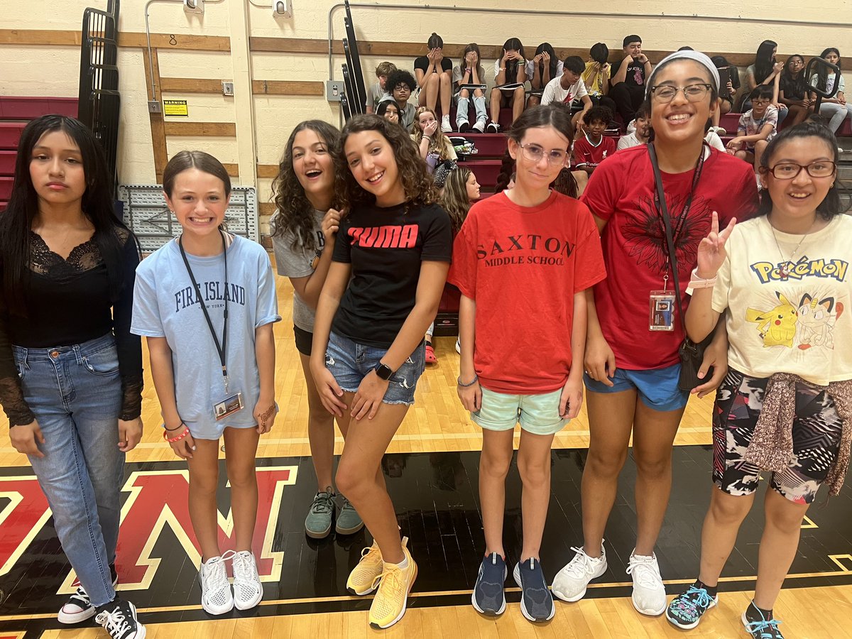 Patriot Day smiles! We were reminded about how lucky we are to have our Saxton family!!