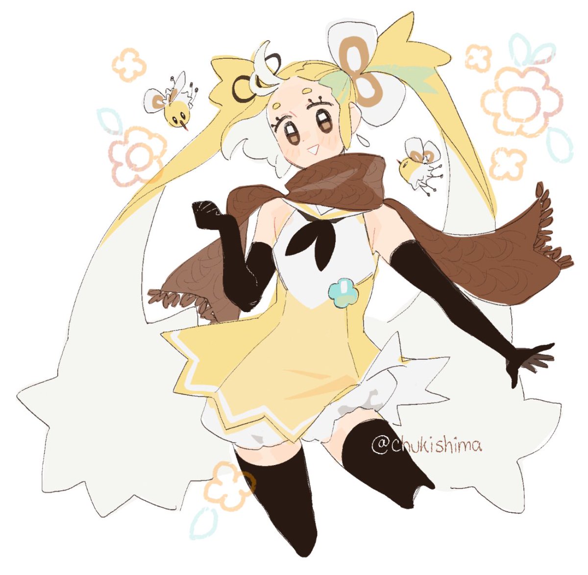 cutiefly miku !! 🐝💛