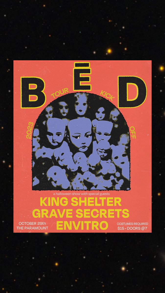 GOING ON OUR FIRST HEADLINE TOUR❤️‍🔥 
Shoutout to our homies Grave Secrets for joining us-hit our Halloween kickoff show in LA!!  We’re also dropping a split w them-Preorders available now!  Link in bio⛓️🩸