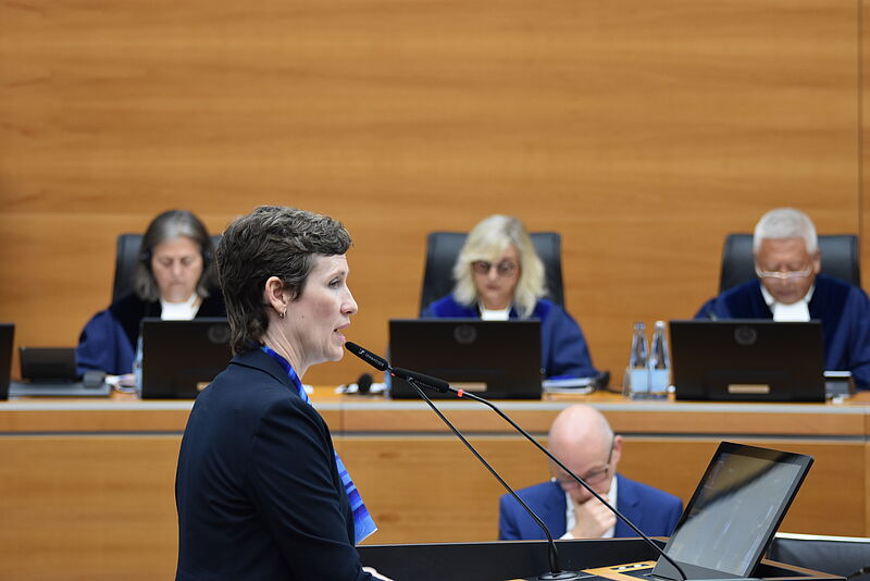 🌊 Esta mañana comenzaron las audiencias respecto a la solicitud de Opinión Consultiva presentada por la Comisión de Pequeños Estados Insulares sobre Cambio Climático y Derecho Internacional ante el Tribunal Internacional del Derecho del Mar 🧵(1/2) | #ITLOScase31 #ITLOSAO