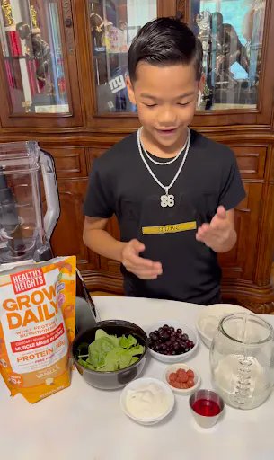 Phenomenal 9 yr-old QB Storm Russo says Healthy Height Grow Daily shakes give him the nutrition boost he needs, and it tastes great. Can’t ask for a better testimonial than that!

buff.ly/3ZhdURM 

#kidsnutrition $NGS.ax #health