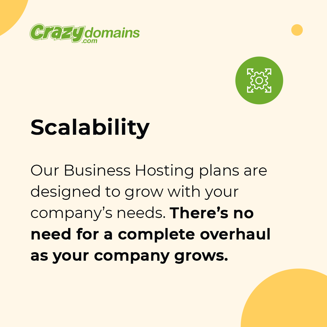 CrazyDomains's tweet photo. We know you wanted more advanced hosting for your business, so we’re proud to roll out Business Hosting by Crazy Domains. It’s 3x faster than regular hosting – making it best for brands seeking uninterrupted website speeds and protection.

Learn more: https://t.co/hD984kPs2F https://t.co/UJrsVRMUy9