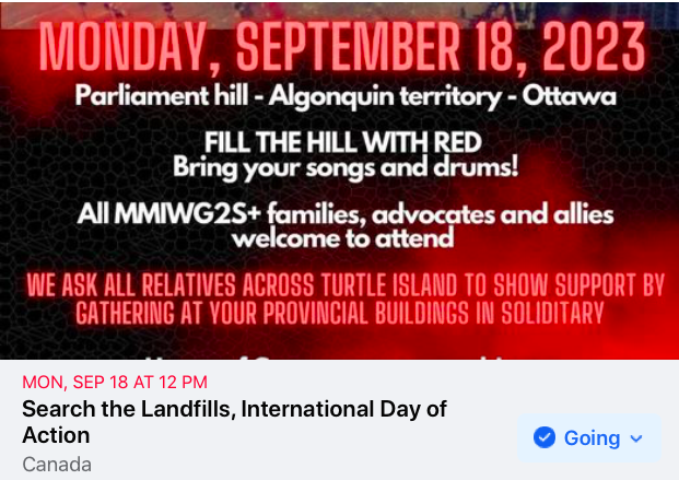 MONDAY SEPT. 18th, 2023 

12 pm ~ 3 pm 

Please share !!