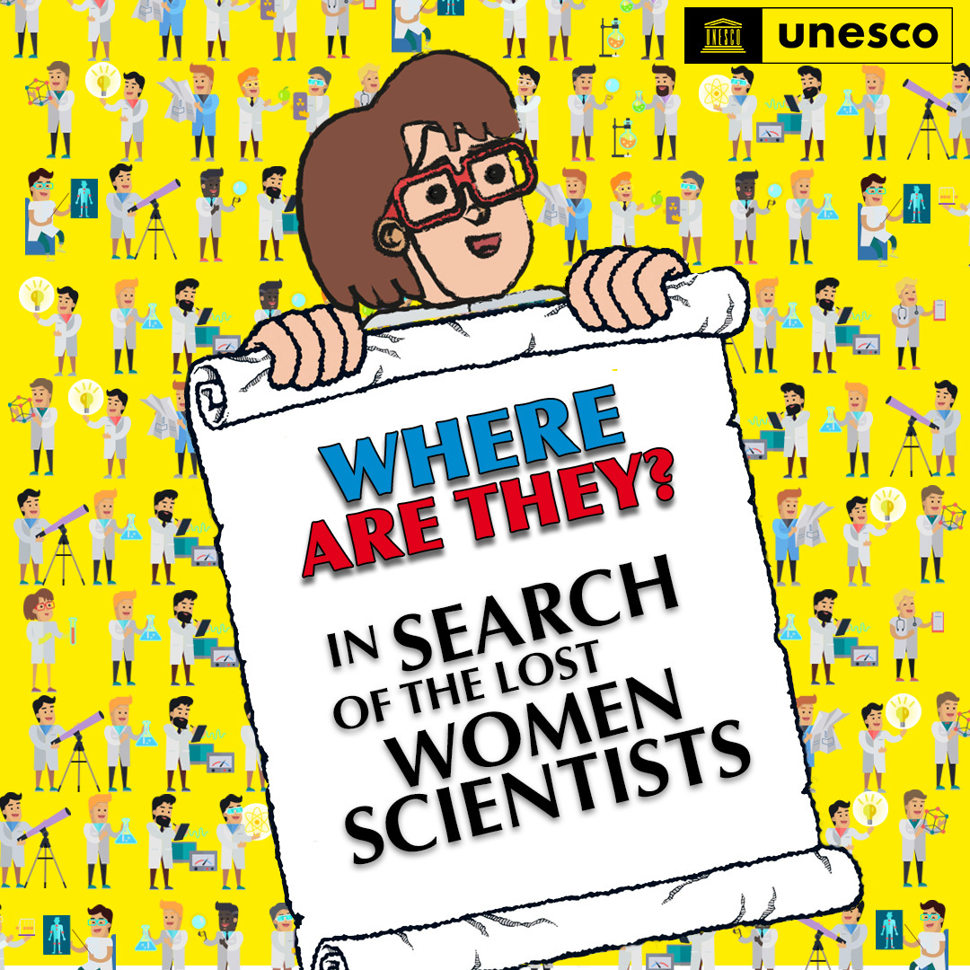 Did you spot the woman scientist? If you didn’t, you’re not alone. The reality is staggering: 33% of scientists are women.

The field is still heavily dominated by men. This gender disparity is alarming!

The time for more women in #STEM is now: en.unesco.org/stemed