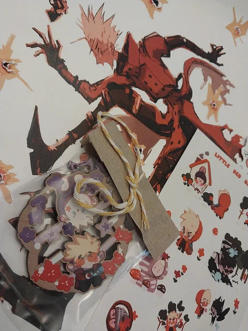 I received a big package from   I am so surprised by all the additional adorable gifts when TYT's artbook is already a huge gift itself  LOOK AT THE BITE SIZED JASON PLUSHIE!!! I will treasure these with my life  Thank you so much, TYT  