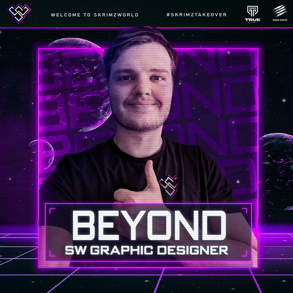 SKRIMZWORLD (@skrimzworld) on Twitter photo The man behind the SW graphics ๐ We officially welcome <a href="/BeyondDesignCo/">Beyond | Brad</a> to SKRIMZWORLD as our go-to graphics designer ๐ซกโจ๏ธ๐ Check out his work on behance.net/BeyondDesignCo #SkrimzOnTop The man behind the SW graphics ๐ We officially welcome <a href="/BeyondDesignCo/">Beyond | Brad</a> to SKRIMZWORLD as our go-to graphics designer ๐ซกโจ๏ธ๐ Check out his work on behance.net/BeyondDesignCo #SkrimzOnTop