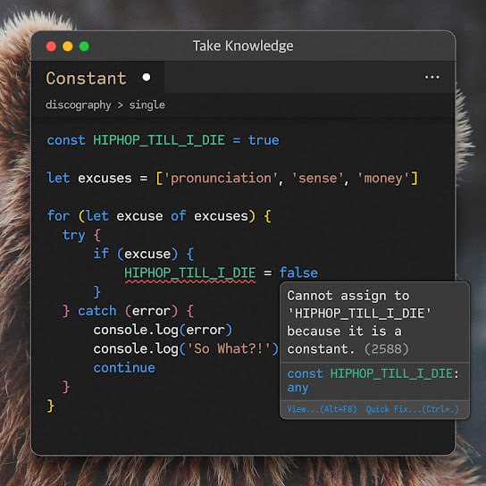 khhdailybr's tweet image. #TakeKnowledge | Lançado o single "Constant" com participação de #ONE. Ouça agora:

🎵 songwhip.com/takeknowledge/…