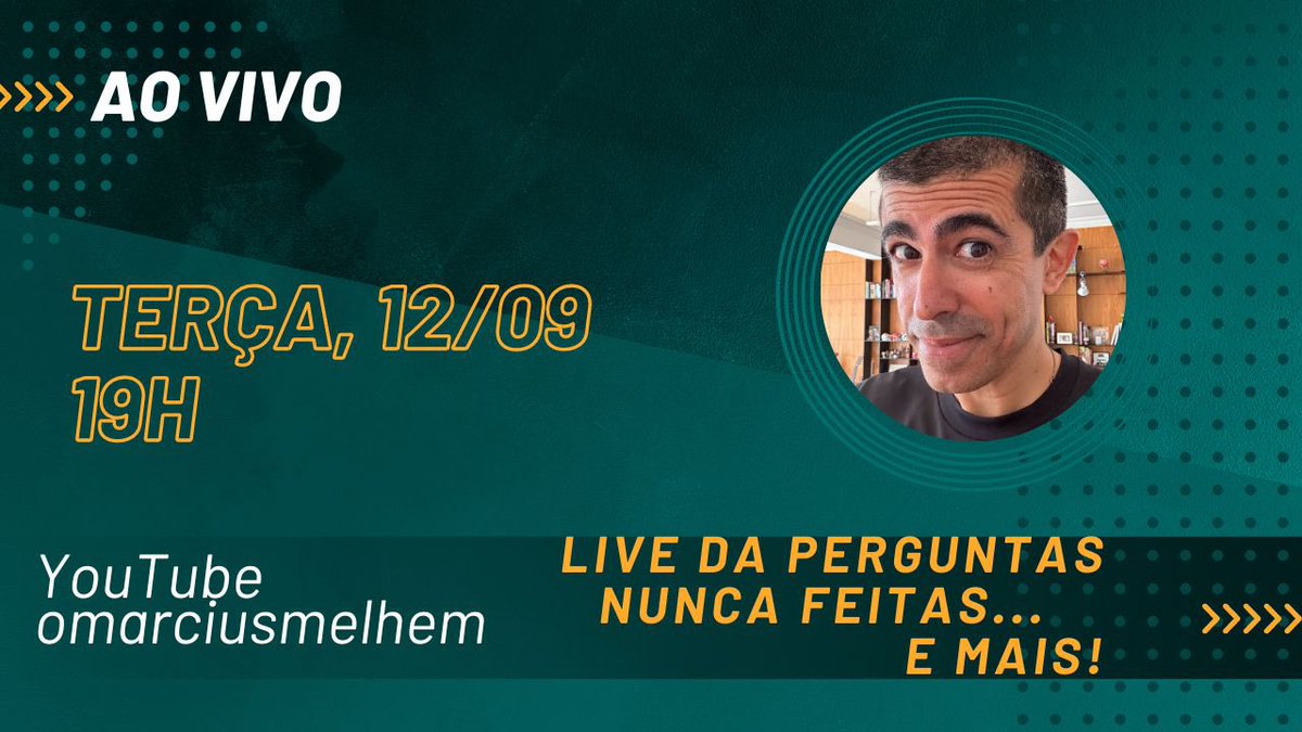 omarciusmelhem's tweet photo. Nesta terça! Quem fala a verdade não se esconde. Até lá. https://t.co/cSb9Lao5gU