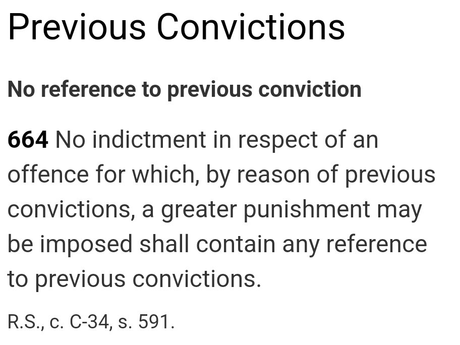 @DavidChenTweets Prior conviction history is irrelevant in Canada