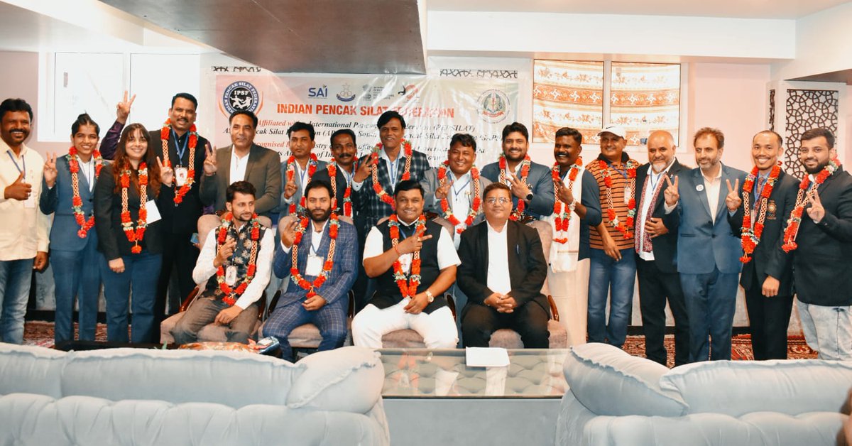 Silatindia's tweet photo. Congratulations to newly elected board of Indian Pencak Silat Federation. https://t.co/8nUIpllNg8