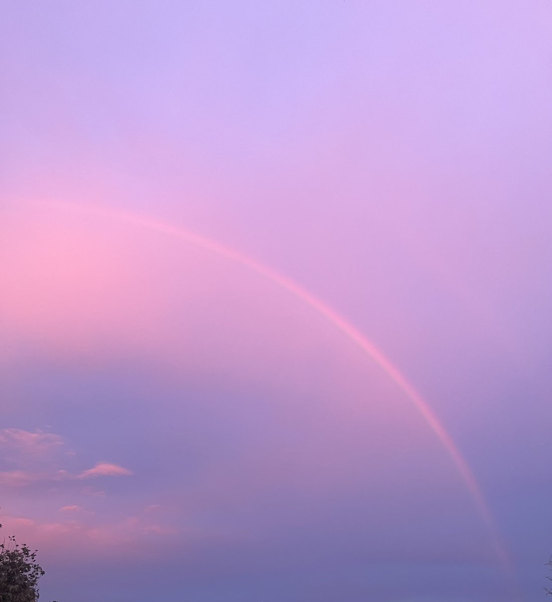 Rare L.A. rainbow 🥹