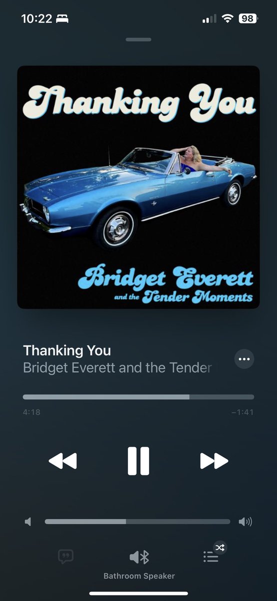 @bridgeteverett girl…you did yo thang on this song…when the breakdown hit….I jumped out of my chair!!!!