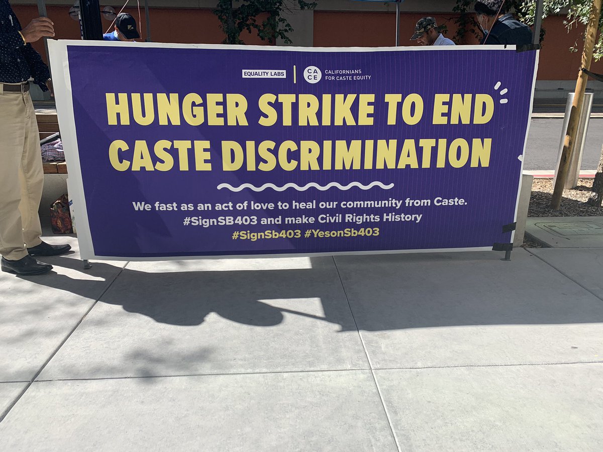 shindapaul's tweet photo. I am dedicated to safeguarding the civil rights of caste-oppressed Californians. 
I am counting on you, @GavinNewsom, to stand with us and #SignSB403 into law. #YesonSB403 https://t.co/xv6yCSJcY6