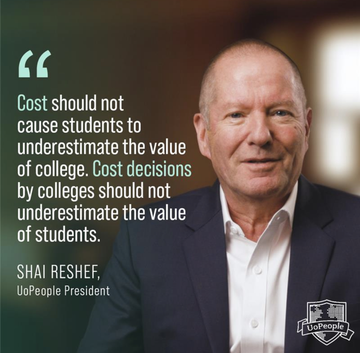 Wishing our UoPeople President Shai Reshef a very happy birthday. Thank you, for inspiring us every day. #UoPeople