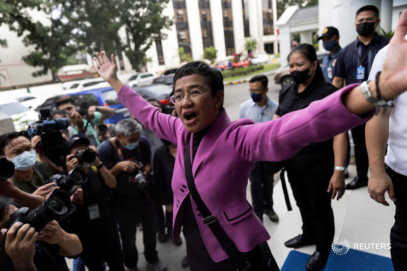 Philippines Nobel laureate Maria Ressa and her news site Rappler were acquitted of tax fraud by a trial court, in another legal victory for the embattled journalist reut.rs/3r0XvEp