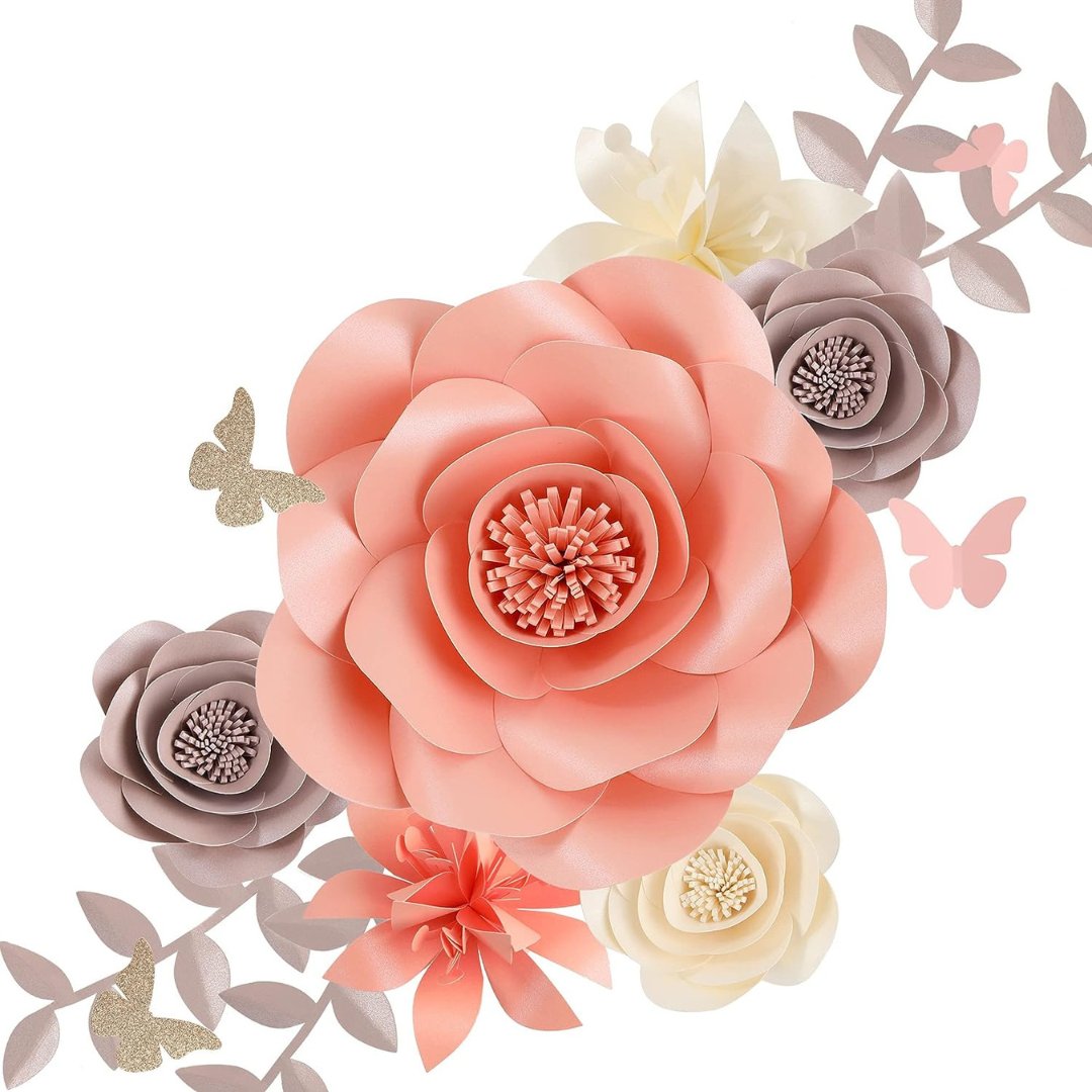 Paper Flowers Decorations for Wall

#wallpapers #wallpaperdesigns #walldecorations #walldecor #wallpaperideas