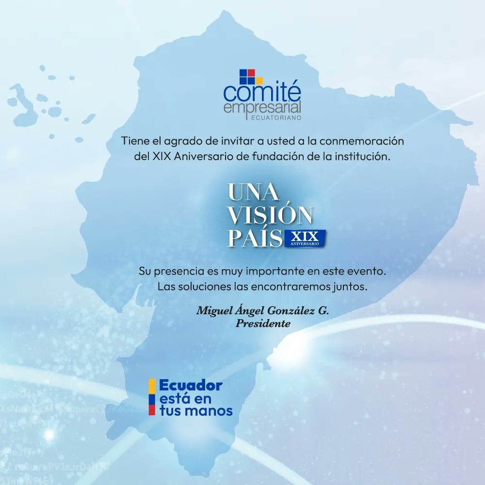 Comité Empresarial Ecuatoriano tweet media