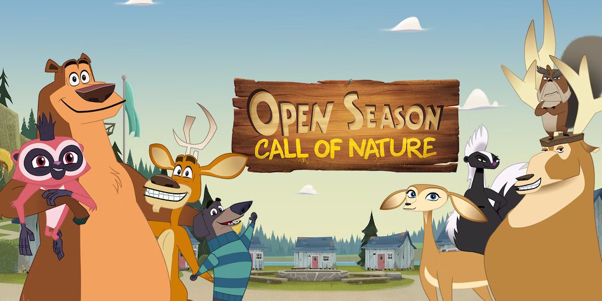 CntxtBoogElliot's tweet photo. Recently found another image of #OpenSeasonCallofNature #OpenSeason from Brown Bag Films' website. https://t.co/MpggvDHGjT