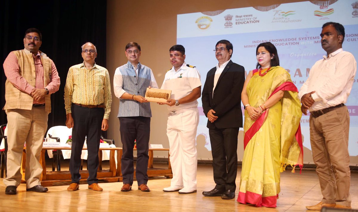 indiannavy's tweet photo. #StitchedShip - Reviving India's Maritime Legacy
The journey of rediscovery and revival begins with the keel laying ceremony scheduled, today #12Sep 23, at #Goa
Smt @M_Lekhi, Hon’ble MoS for Culture & External Affairs, will preside as the Chief Guest.
https://t.co/O7Rd536yFV https://t.co/bEP0nM17a4