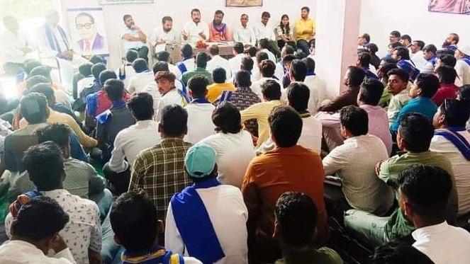 ASP4CG's tweet photo. #चलो_दिल्ली_चलो_दिल्ली।
#21_Sep_2023 
भीम आर्मी छात्र संघ (BASF) 
प्रथम राष्ट्रीय अधिवेशन।
सभी छात्र छात्राएं ज्यादा से ज्यादा संख्या में पहुंचे। https://t.co/A1kPoPgVW2