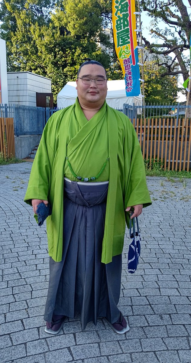 41JaP68ADY5E1bL's tweet image. ニ所ノ関部屋
高橋関

#ニ所ノ関部屋
#高橋
#新十両
#九月場所