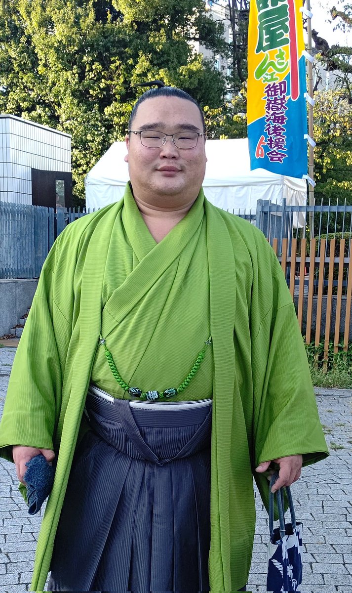 41JaP68ADY5E1bL's tweet image. ニ所ノ関部屋
高橋関

#ニ所ノ関部屋
#高橋
#新十両
#九月場所