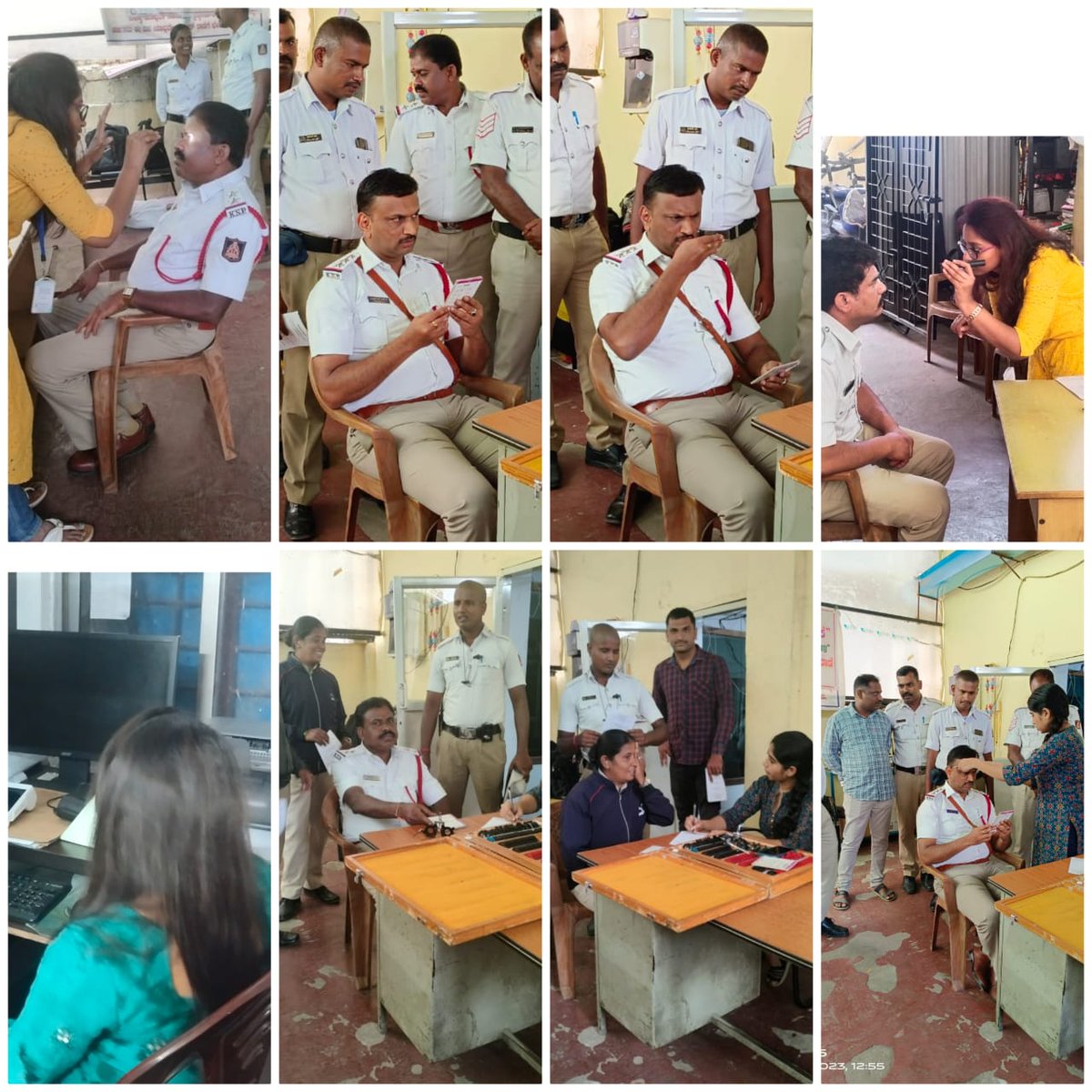 Nethradhama hospital sponsored a free eye checkup for our staff. We thank them full heartedly.@DCPTrWestBCP