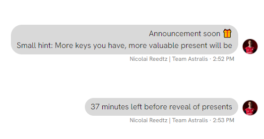 Buy keys before its too late🔑🎁
