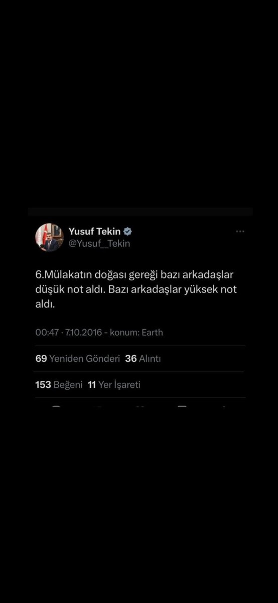 Mülakata son verin.
Mülakat ayrıcalıktır.
#mülakatahayır