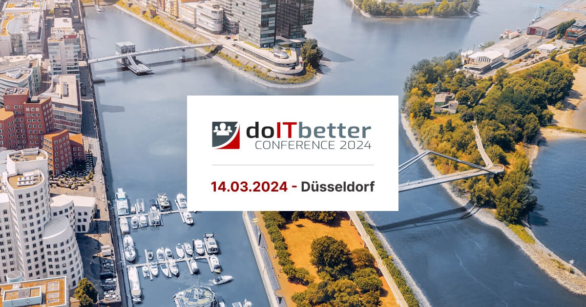 ⭐ 𝗗𝗶𝗲 𝗱𝗼𝗜𝗧𝗯𝗲𝘁𝘁𝗲𝗿 𝗖𝗼𝗻𝗳𝗲𝗿𝗲𝗻𝗰𝗲 𝟮𝟬𝟮𝟰 𝗮𝗺 𝟭𝟰.𝟬𝟯.𝟮𝟬𝟮𝟰 ⭐

Die "dIb" kehrt nach drei Jahren nach Düsseldorf zurück. 
Wir freuen uns darauf, Dich im Hyatt Regency im Medienhafen in Düsseldorf zu treffen.

Jetzt Ticket sichern: 
bit.ly/3P0dXMK