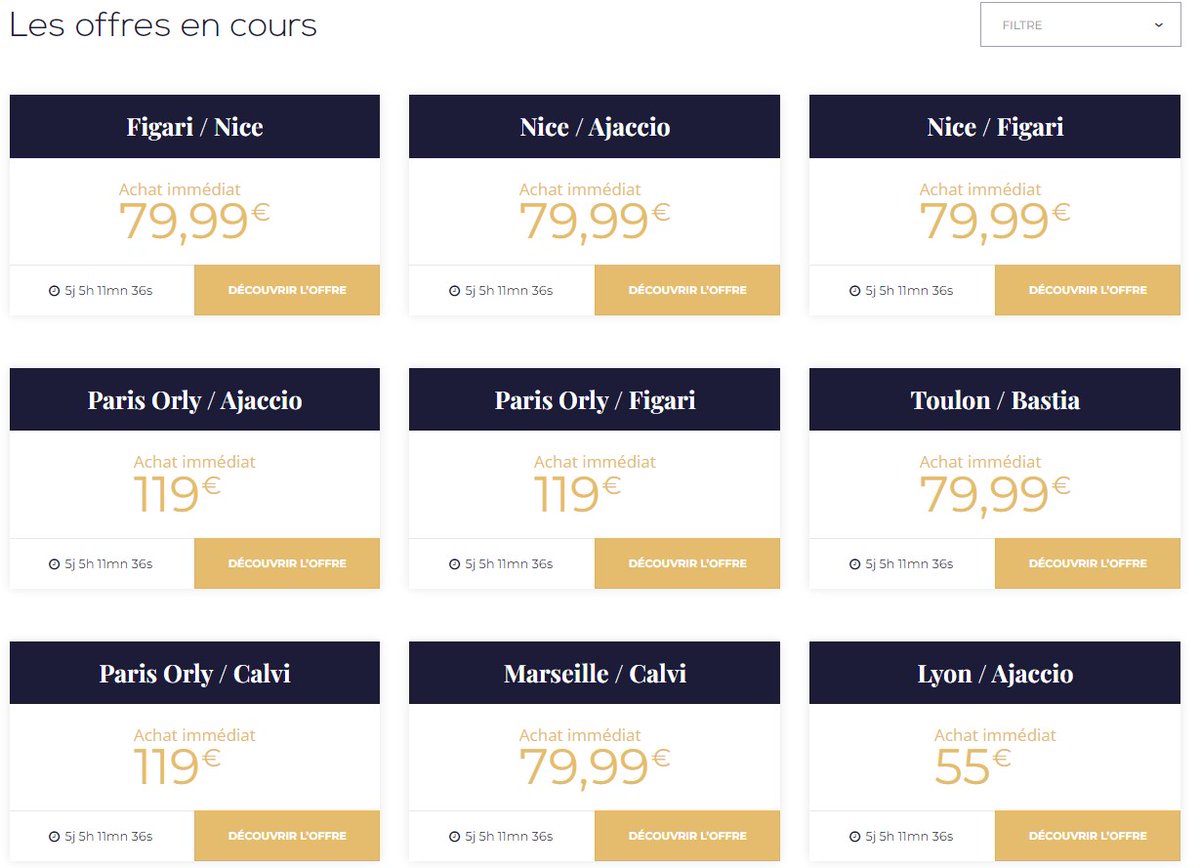 aircorsica's tweet photo. #PartenaireAirCorsica
Faites des bonnes affaires avec @Corsica_Trip en profitant de ventres privées pour acheter vos billets d'avion à 𝗽𝗿𝗶𝘅 𝗺𝗶𝗻𝗶 🛒🛒🛒.
Pour en savoir plus :
👉 https://t.co/tPcEltNRyV
#corsicatrip #aircorsica #partenariat #ventesprivees https://t.co/1U9kvyTE0H