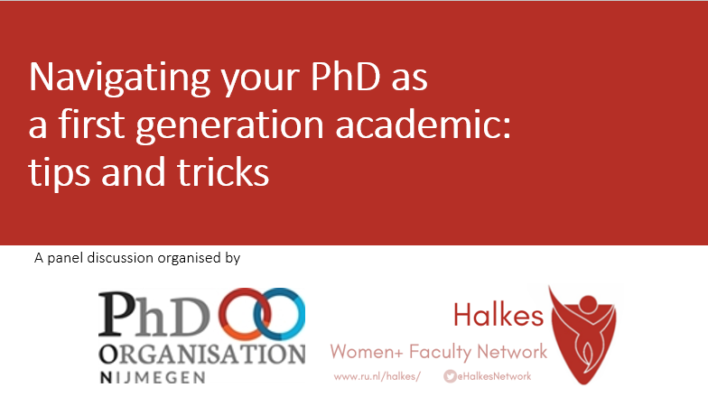 Proud to co-organize yet another impactful panel discussion with @HalkesNetwork and the PhD organization. As a first-gen myself, I understand the challenges of navigating academia blindfolded. Let's urge universities and graduate schools to offer more support for all students.