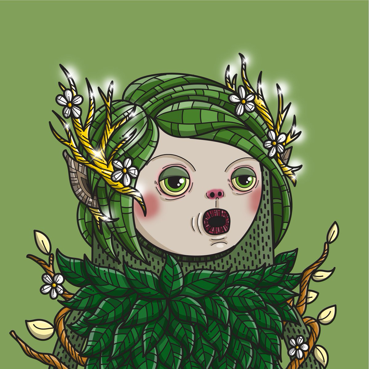 Gm Lovelies!

Just as nature evolves and adapts, let your art flow and grow.❤️

The Fae Kreepz
Owned by <a href="/fukugangnft/">Fuku</a>