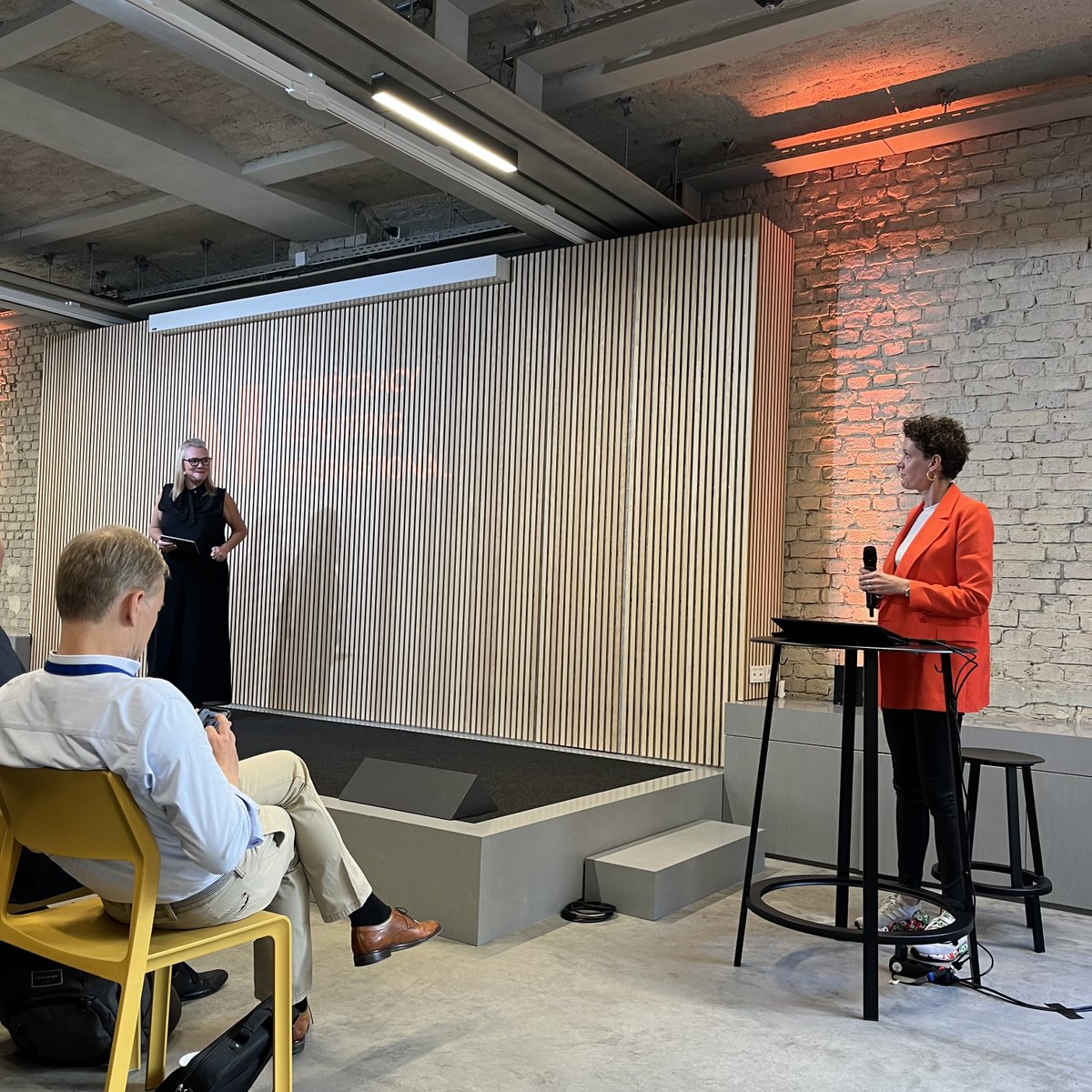 DemocracyR's tweet photo. "Life happens before the fact-checkers go home and write a long article. AI's impact is already widespread - and with all its promises and perils, the greatest risk is #disinformation"
@AMEngtoft, MoFA Denmark, is dropping some real gems! 🇩🇰
Join: https://t.co/Amg47sdkw2 https://t.co/fZoKkRPR6q
